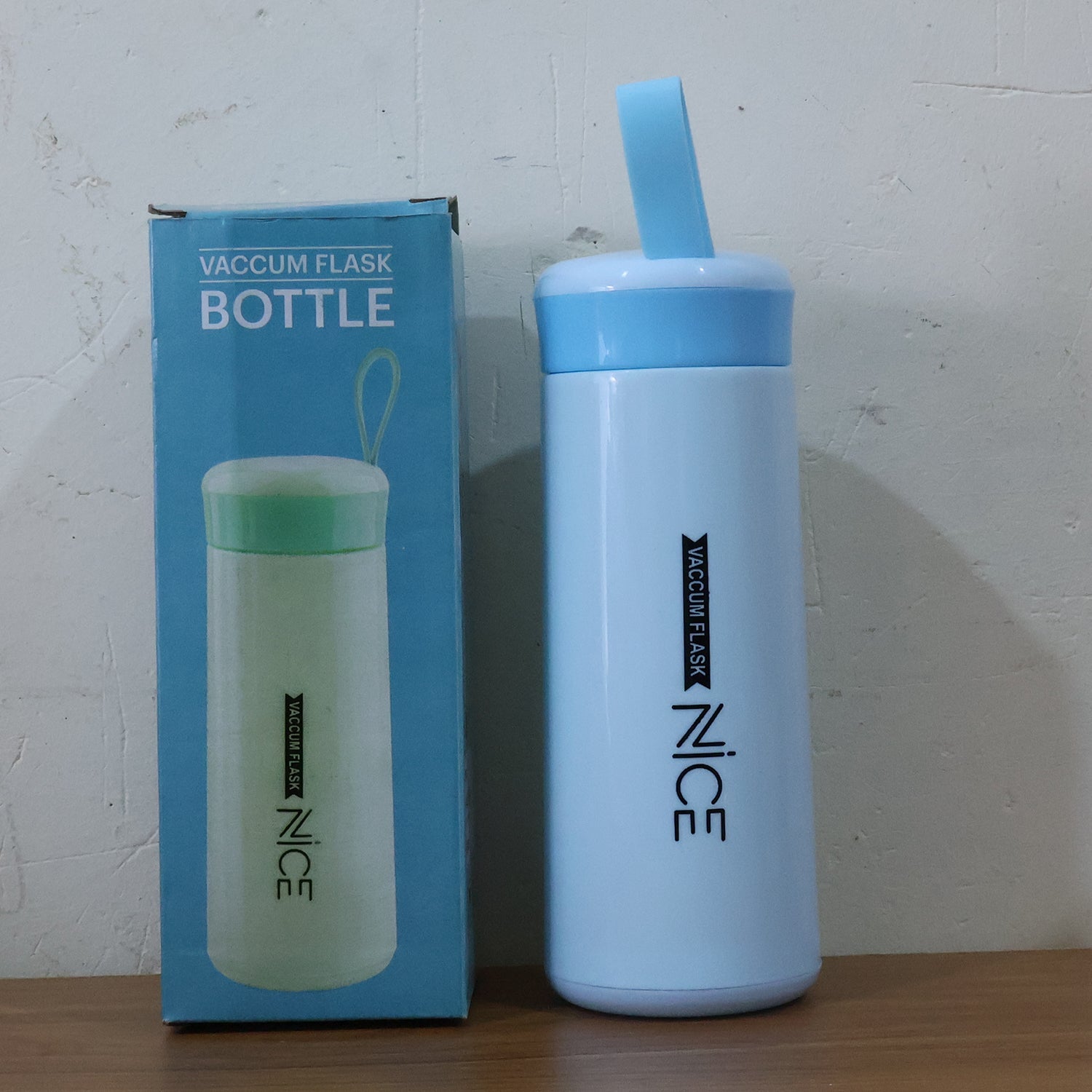 Plastic Water bottle 400ml leak proof, water bottle with daily water intake for gym and children, Nice Bottle (1 pc / Mix Color)