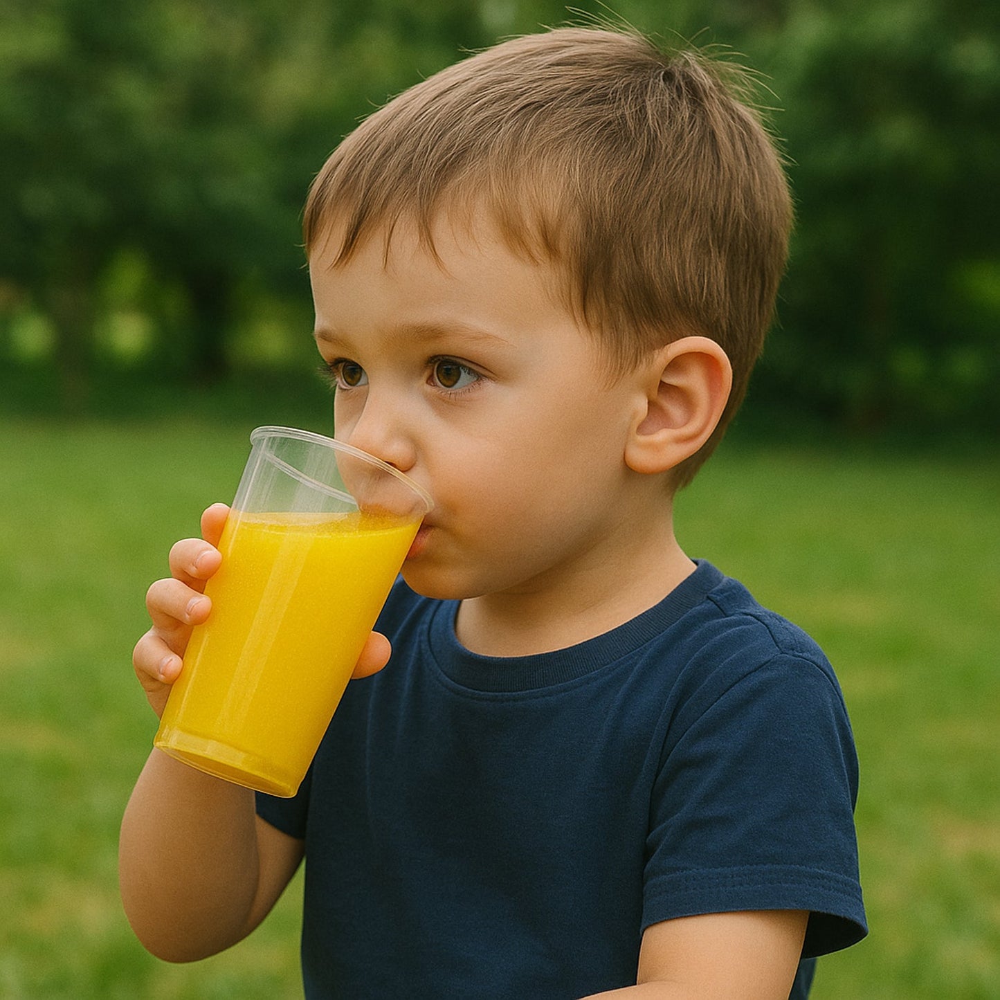 Supermom Plastic Martini Clear Glass Set (6 Pc)