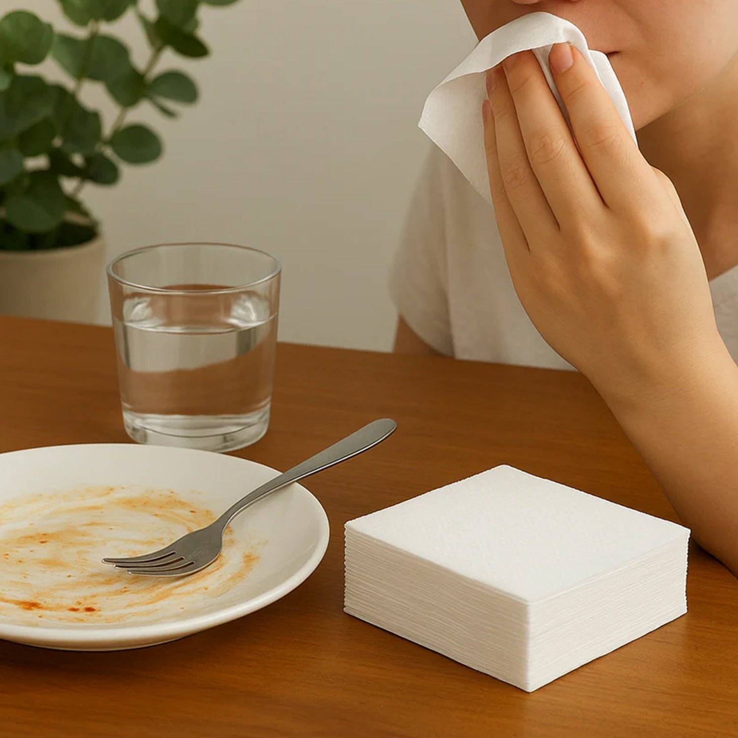 Freshee Premium Dinner Napkins â€” 50 Pc Pack (40 Ã— 40 cm)