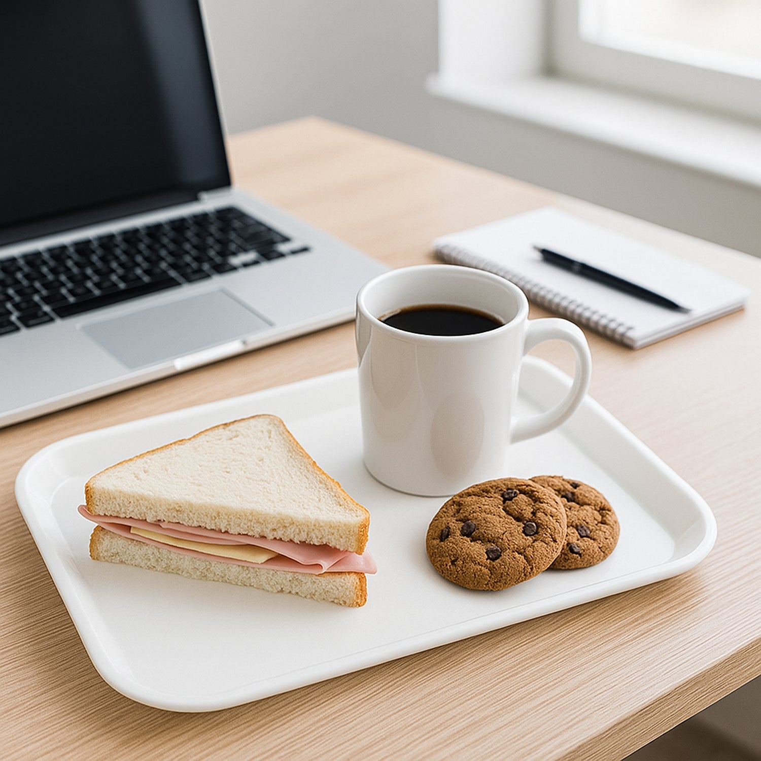 Plastic Serving Tray / Plate â€“ 40 Ã— 30 cm (1 Pc)