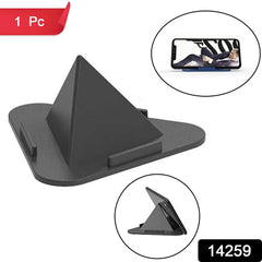 Black Pyramid Mobile Stand
