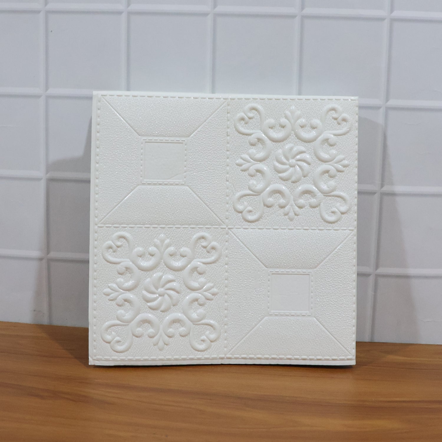 Wallpaper 3D Foam Wallpaper Sticker Panels (70 x 70 Cm / 1 Pc)
