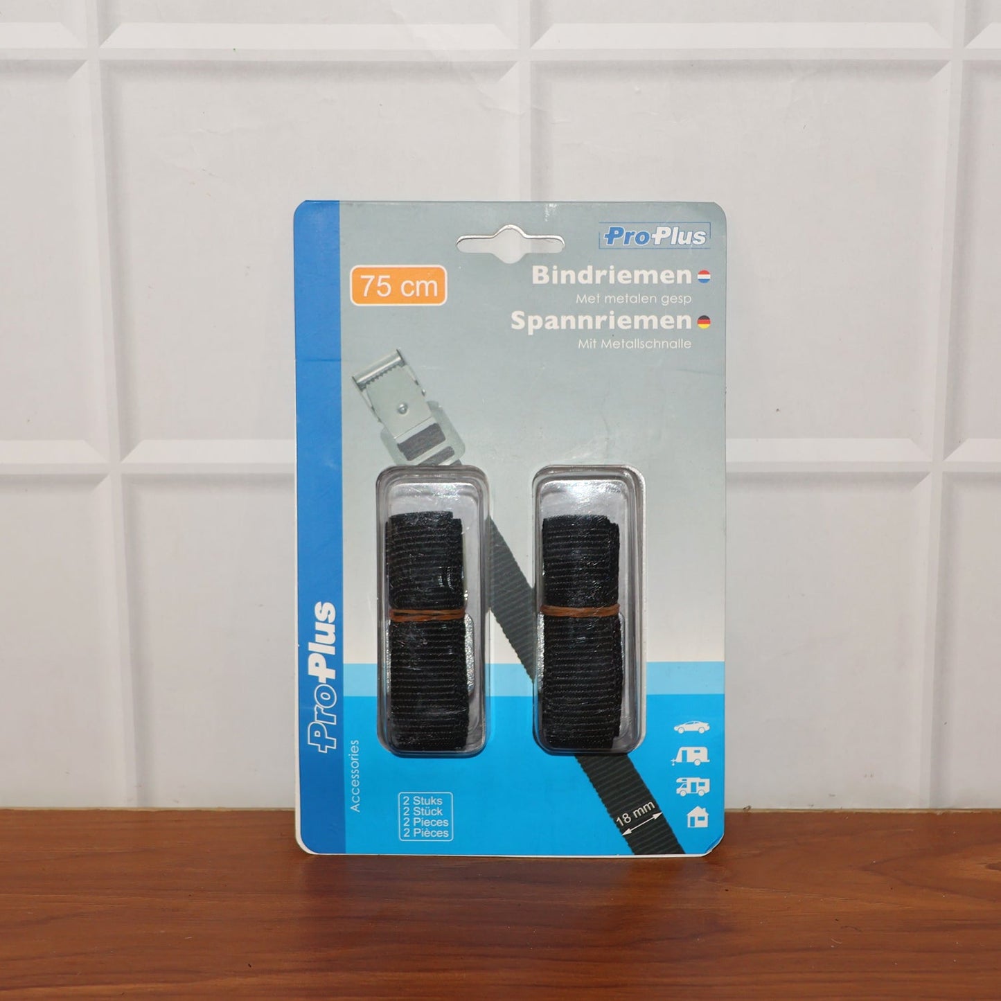 Heavy-Duty Luggage Tie Down Strap Set â€“ (2 Pc / 75 cm)