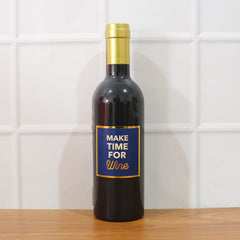 Premium Wine Bottle Shape Bar Accessory Gift Set