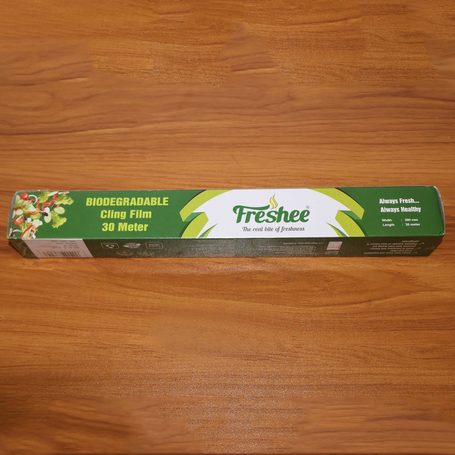 Freshee Biodegradable Cling Film Roll â€”Length 30 Metre, Width 300mm