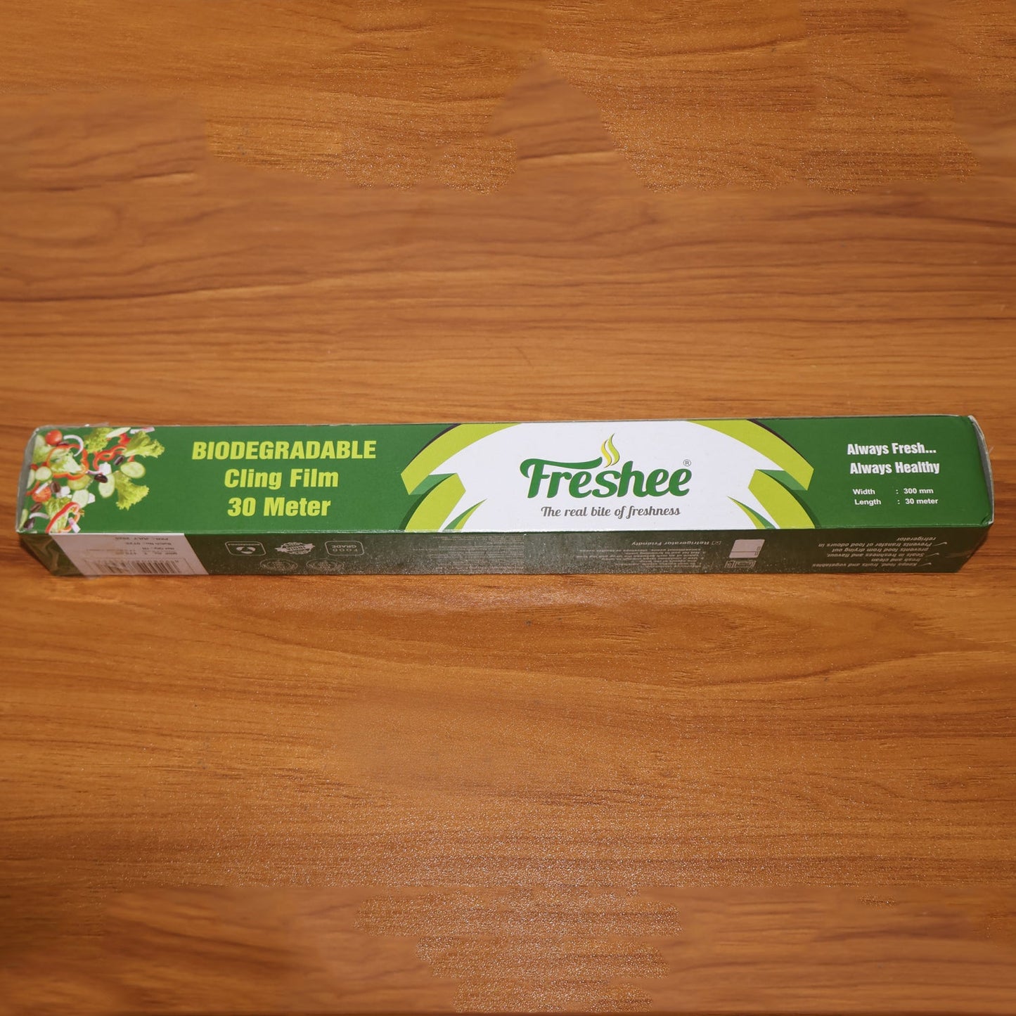 Freshee Biodegradable Cling Film Roll â€”Length 30 Metre, Width 300mm