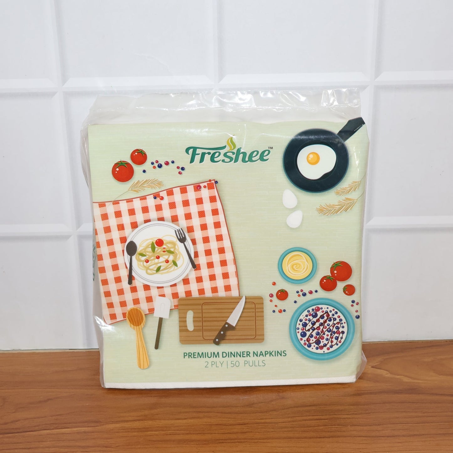 Freshee Premium Dinner Napkins â€” 50 Pc Pack (40 Ã— 40 cm)