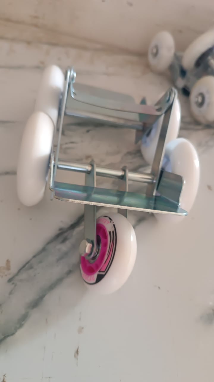 5-Wheel Emergency Bike Wheel Puller Trolley (1 Pc)