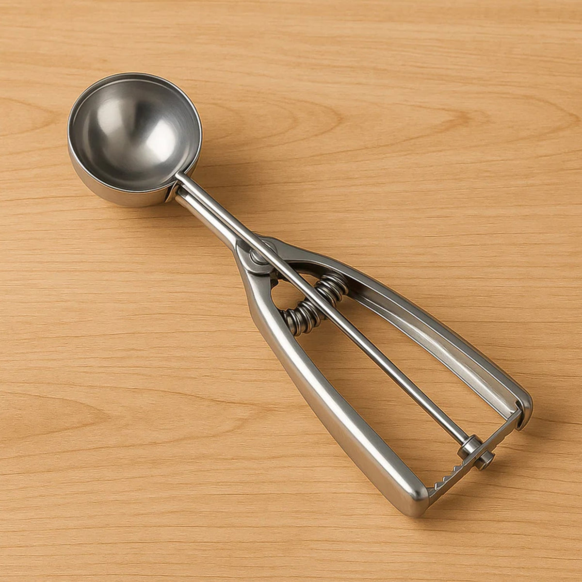 Stainless Steel Ice Cream Scoop (1 Pc)