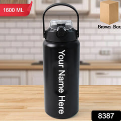 Customize Large Capacity Stainless Steel Insulated Water Bottle 1600ML (1 Pc)