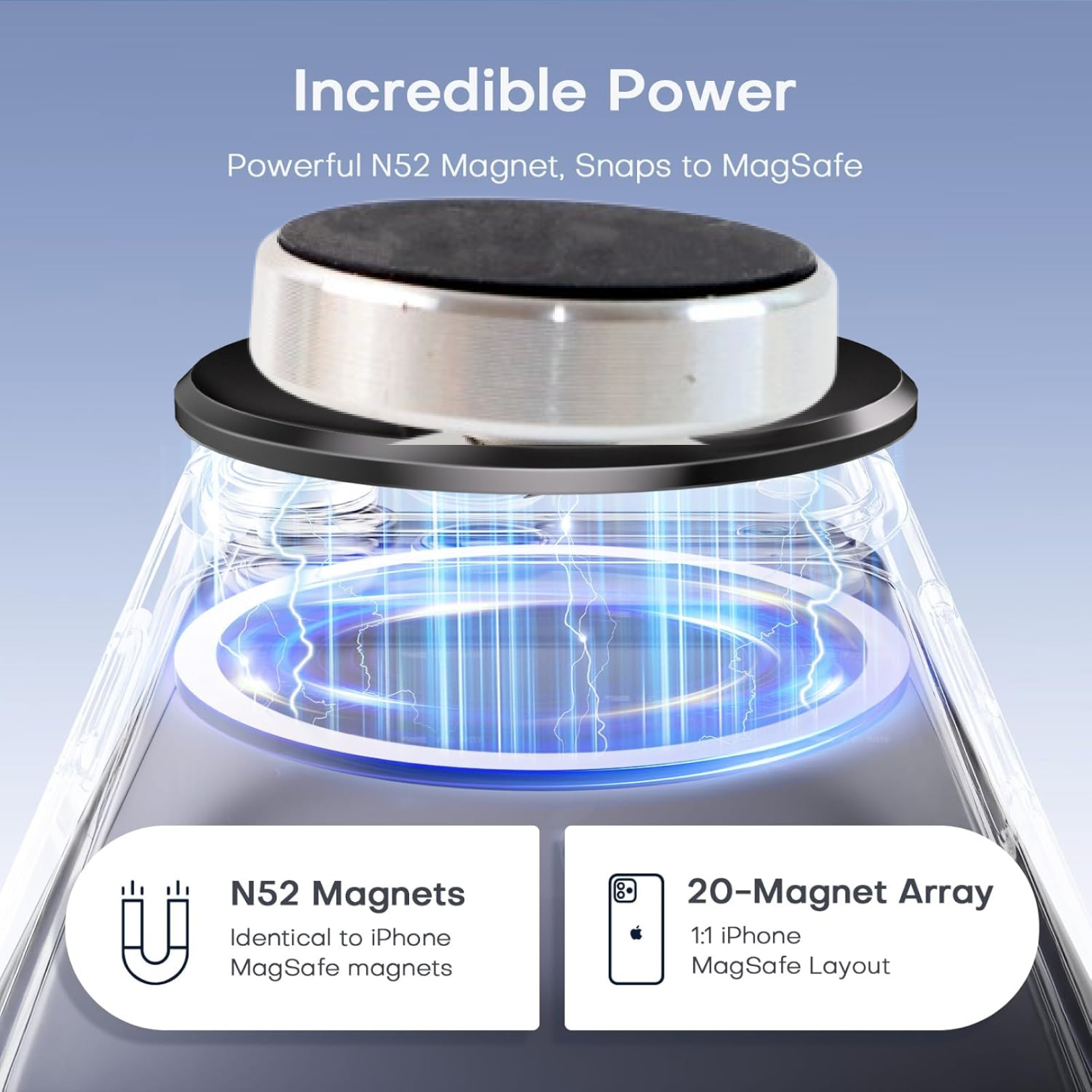 360Â° Rotating Magnetic Phone Holder Stand (1 Pc)