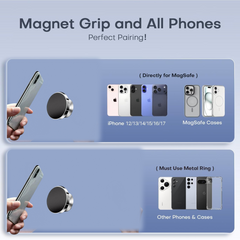 360Â° Rotating Magnetic Phone Holder Stand (1 Pc)