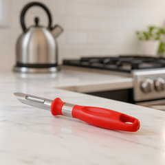 Multipurpose 2-in-1 Stainless Steel Knife & Peeler (1 Pc)