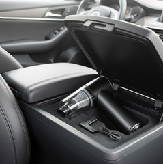 2 in 1 Wireless Vacuum Cleaner â€“ 120W Handheld USB Rechargeable for Home & Car (1 Pc)