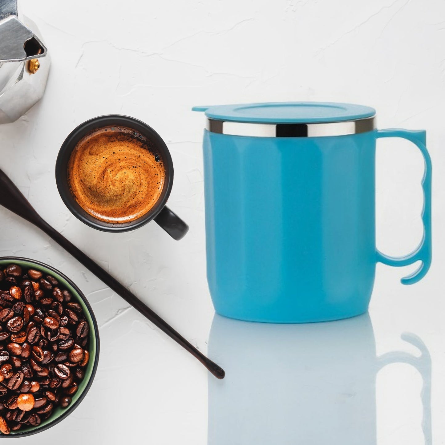 Customize 250ML Stainless Steel Mug: Insulated, Leakproof Lid, Hot/Cold Drinks (Mix Color)