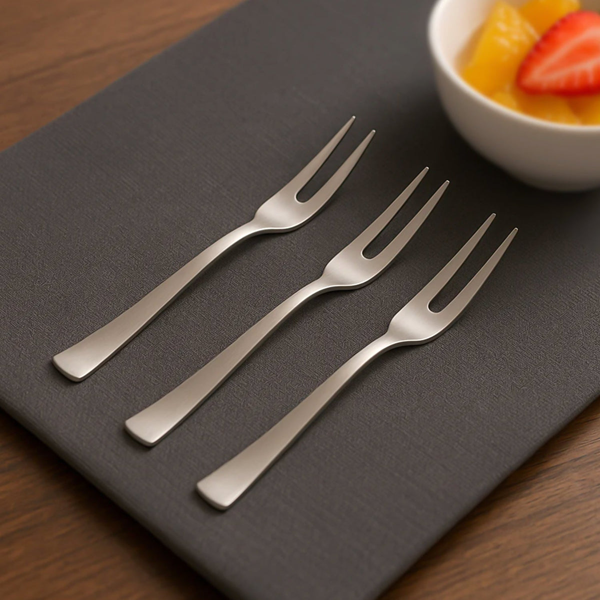 Mini Dessert & Fruit Fork - (3 Pc )