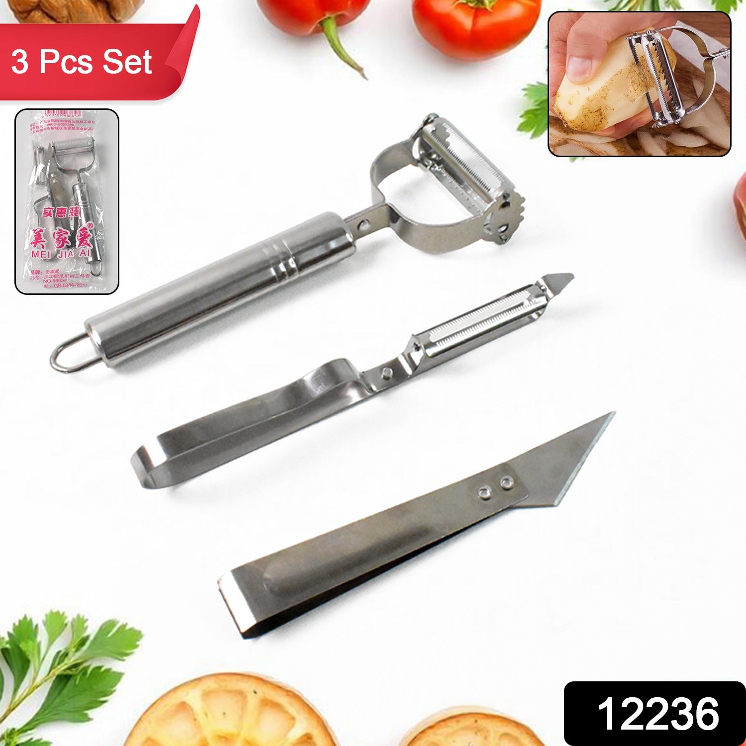 Triple Edge Peeler