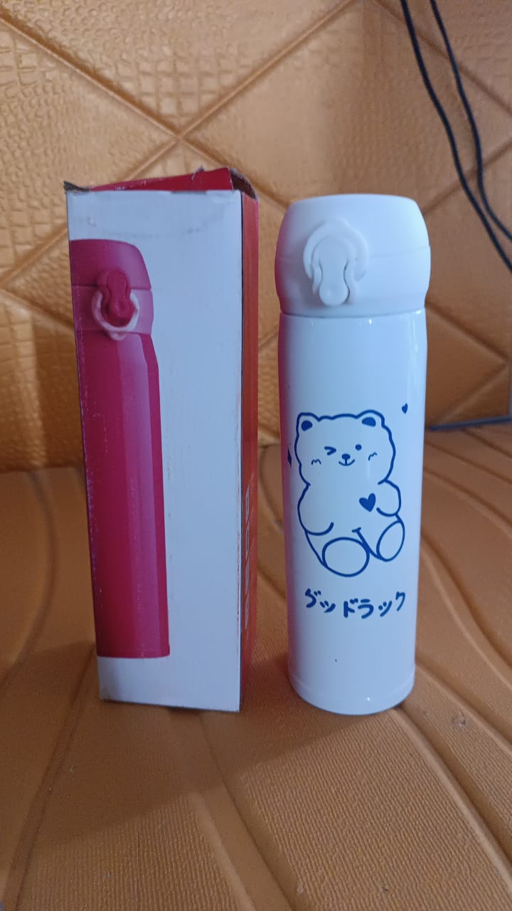 Customize Stainless Steel Insulated Reusable Kids Water Bottle (500 ML Approx)