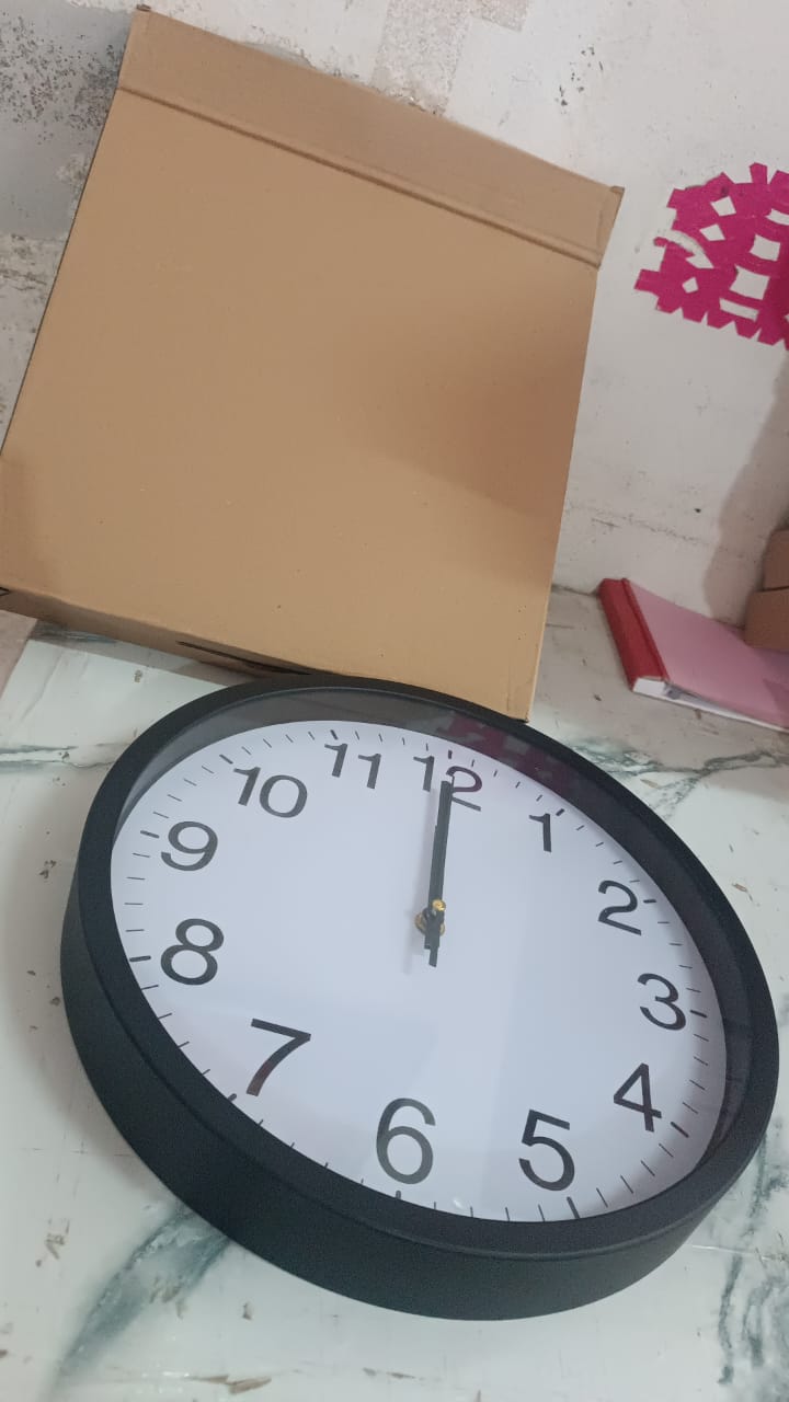 Classic Wall Clock for Home and Office â€“ Mix Design Round 1 Pc Assorted Pattern