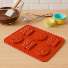 ðŸŽ 6 Cavity Silicone Mold Tray: Perfect for Chocolates, Cakes & More!