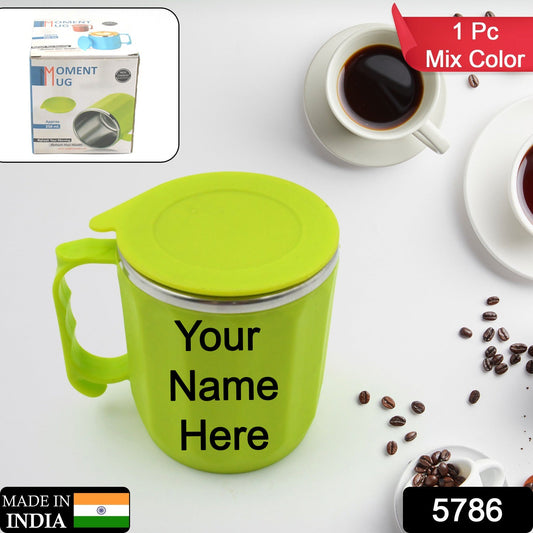 Customize 250ML Stainless Steel Mug: Insulated, Leakproof Lid, Hot/Cold Drinks (Mix Color)