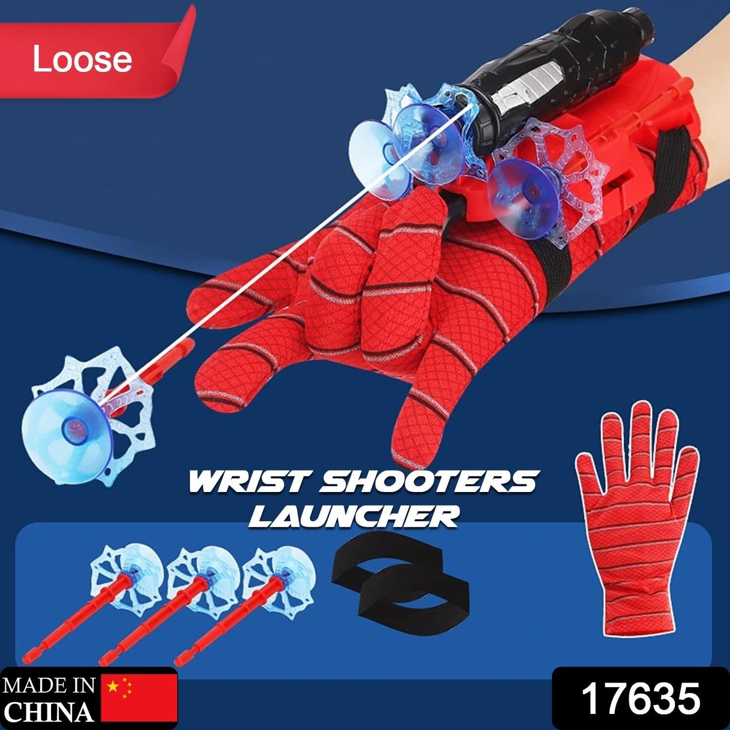 Web Shooter Toy â€“ Superhero Wrist Launcher for Kids Role-Play Fun