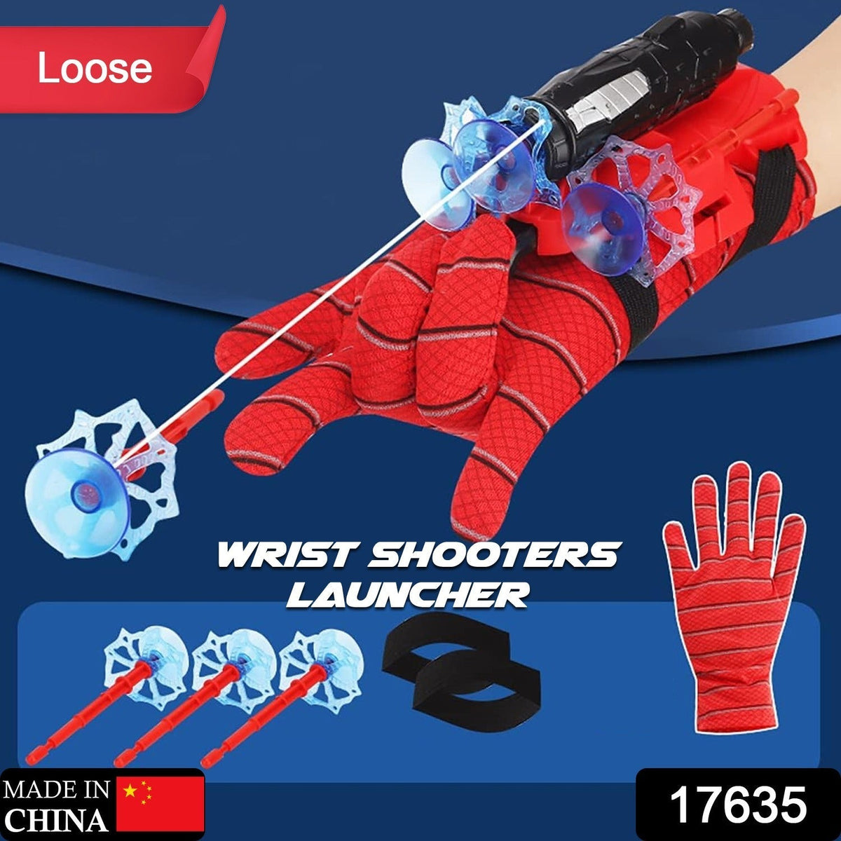 Web Shooter Toy â€“ Superhero Wrist Launcher for Kids Role-Play Fun