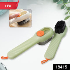 Multifunctional Scrubbing Brush with Liquid / Soap Dispenser (1 Pc)