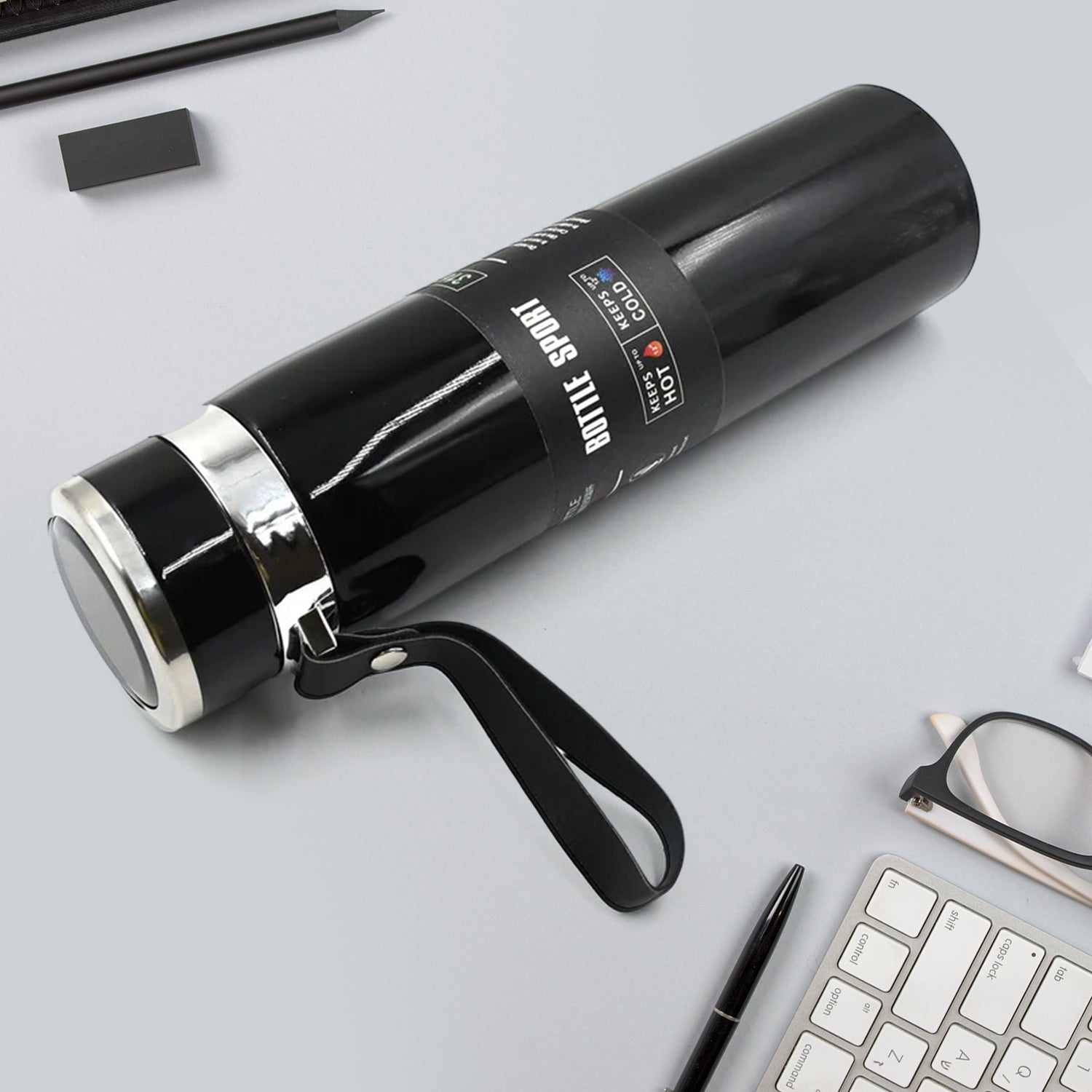 Double Stainless Steel Wall Flask Vacuum Insulated Water Bottle