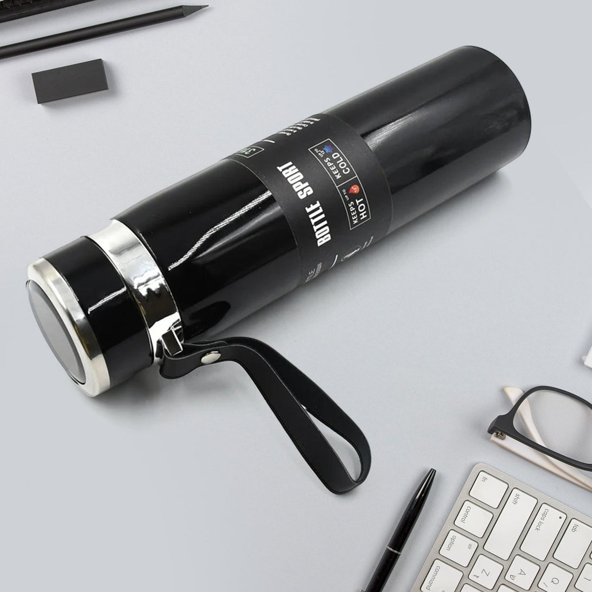 Double Stainless Steel Wall Flask Vacuum Insulated Water Bottle