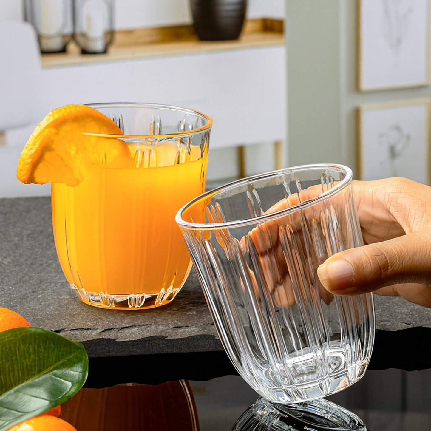 Classic Clear Glass Tumblers