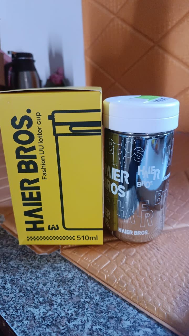 Stainless Steel Tumbler With Lid (510 Ml Approx)