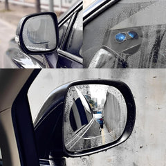 Anti-Fog & Anti-Scratch Rearview Car Mirror Film â€“ HD Clear Protective Sticker for Safe Driving (1 Pc)