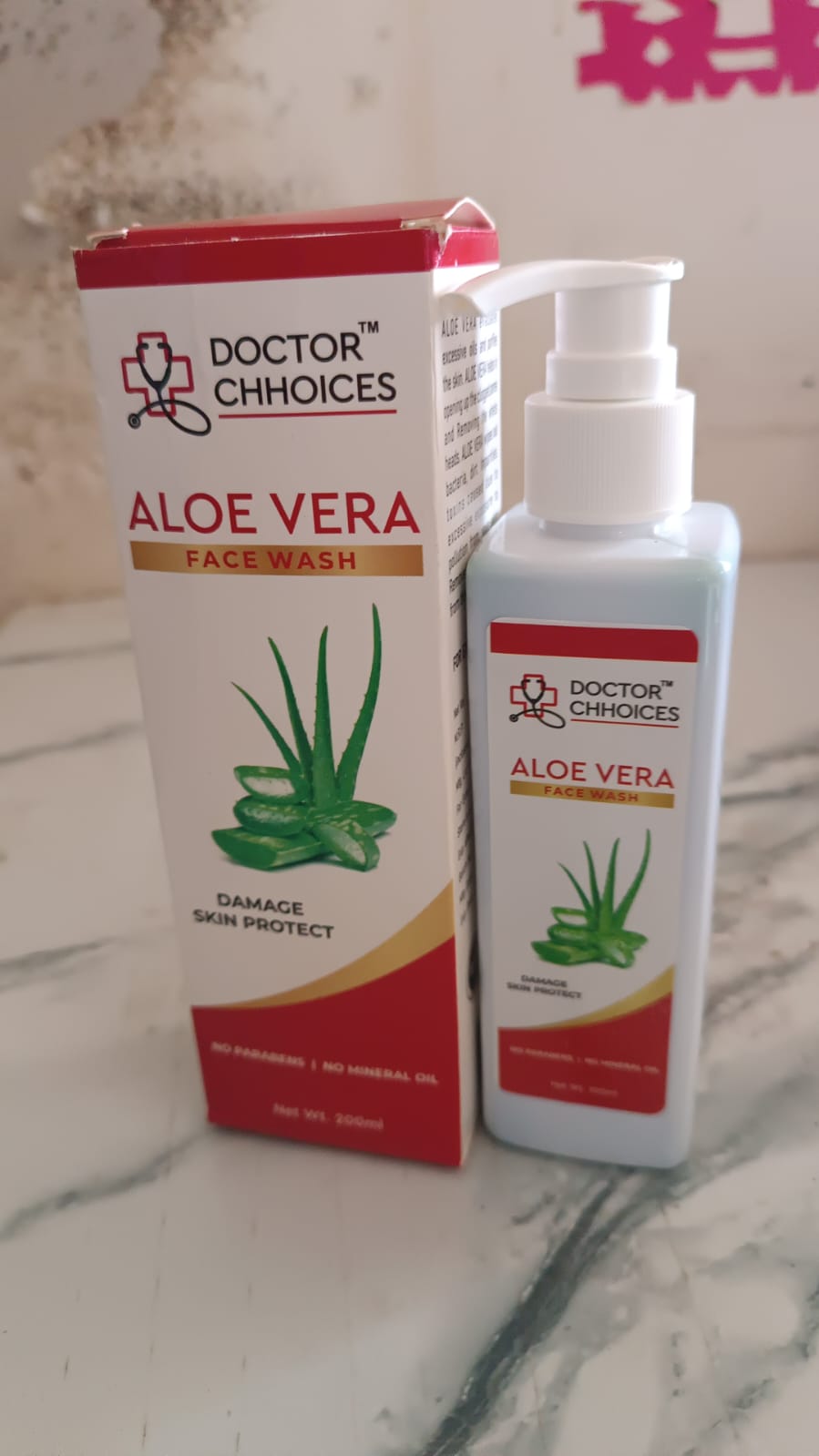 Doctor Chhoices Aloe Vera Face Wash – 200ml