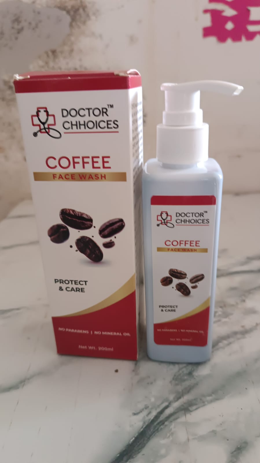 Doctor Chhoices Coffee Face Wash – 200ml (1 Pc)
