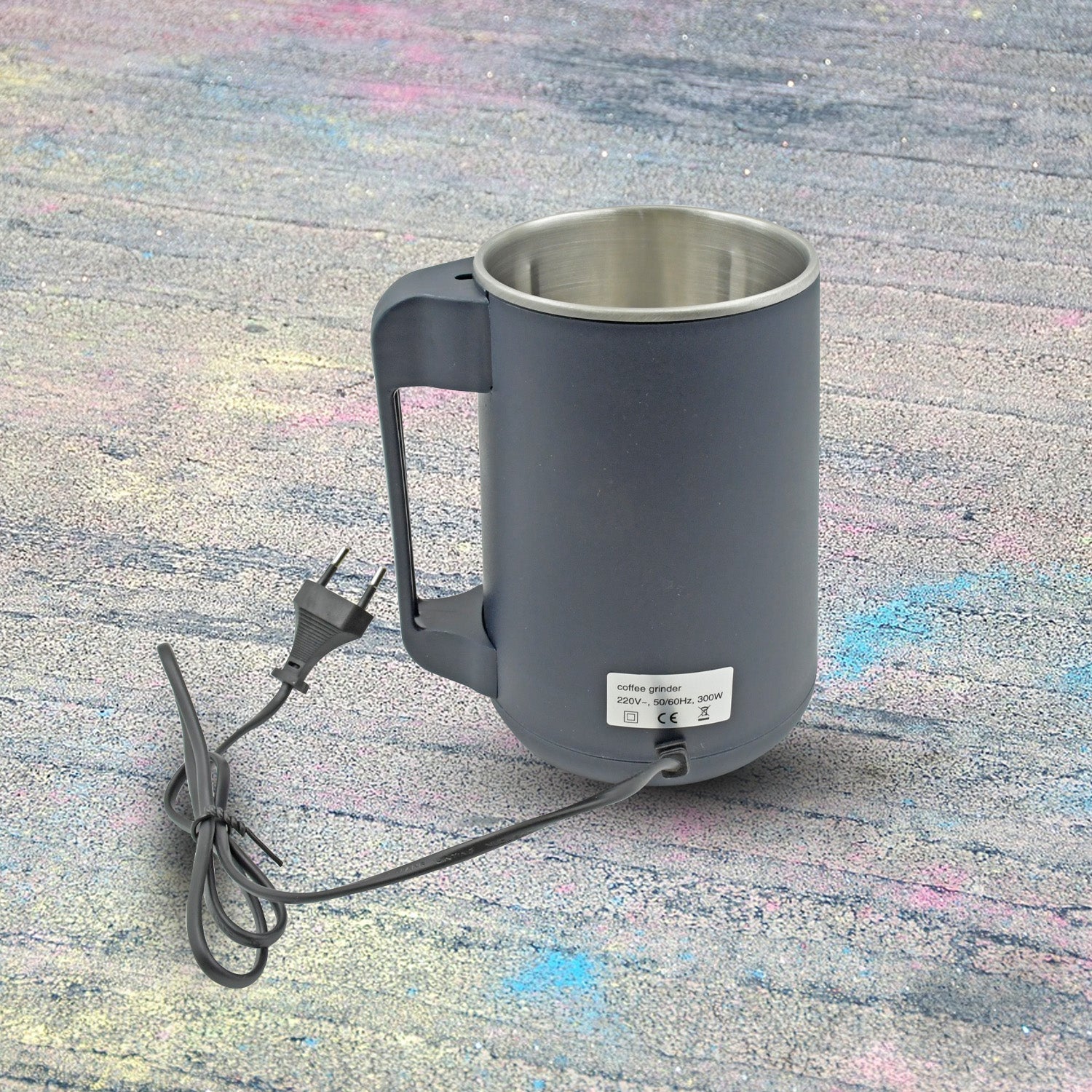 Electric Coffee & Spice Grinder Machine for Home, Fine Powder Maker (300W)