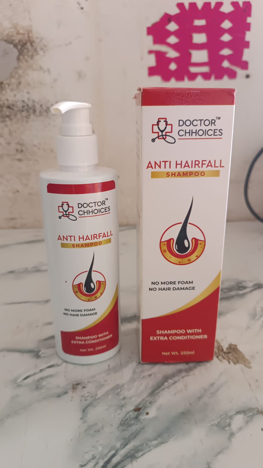Doctor Choices Advanced Anti Hairfall Shampoo with Extra Conditioner – 250ml (1 Pc)