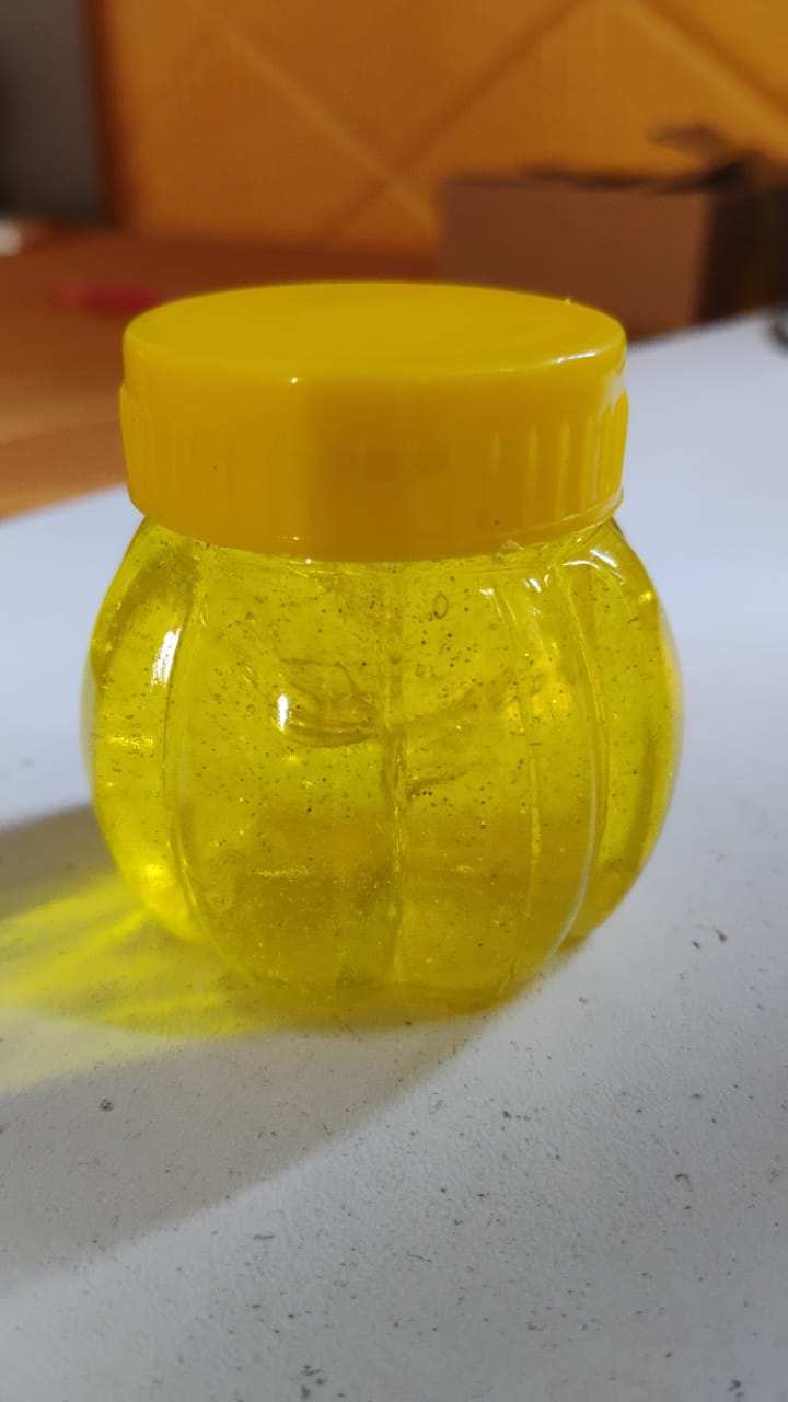 Soft Jar Slime Combo of Glitter Slime and Crystal Slime