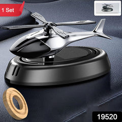 Car Air Freshener with Rotating Fan 