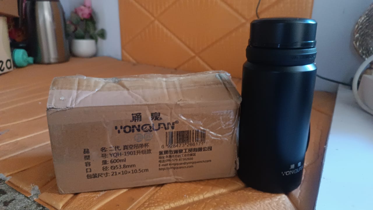 Customize Stainless Steel Insulated Vacuum Bottle (600ml)