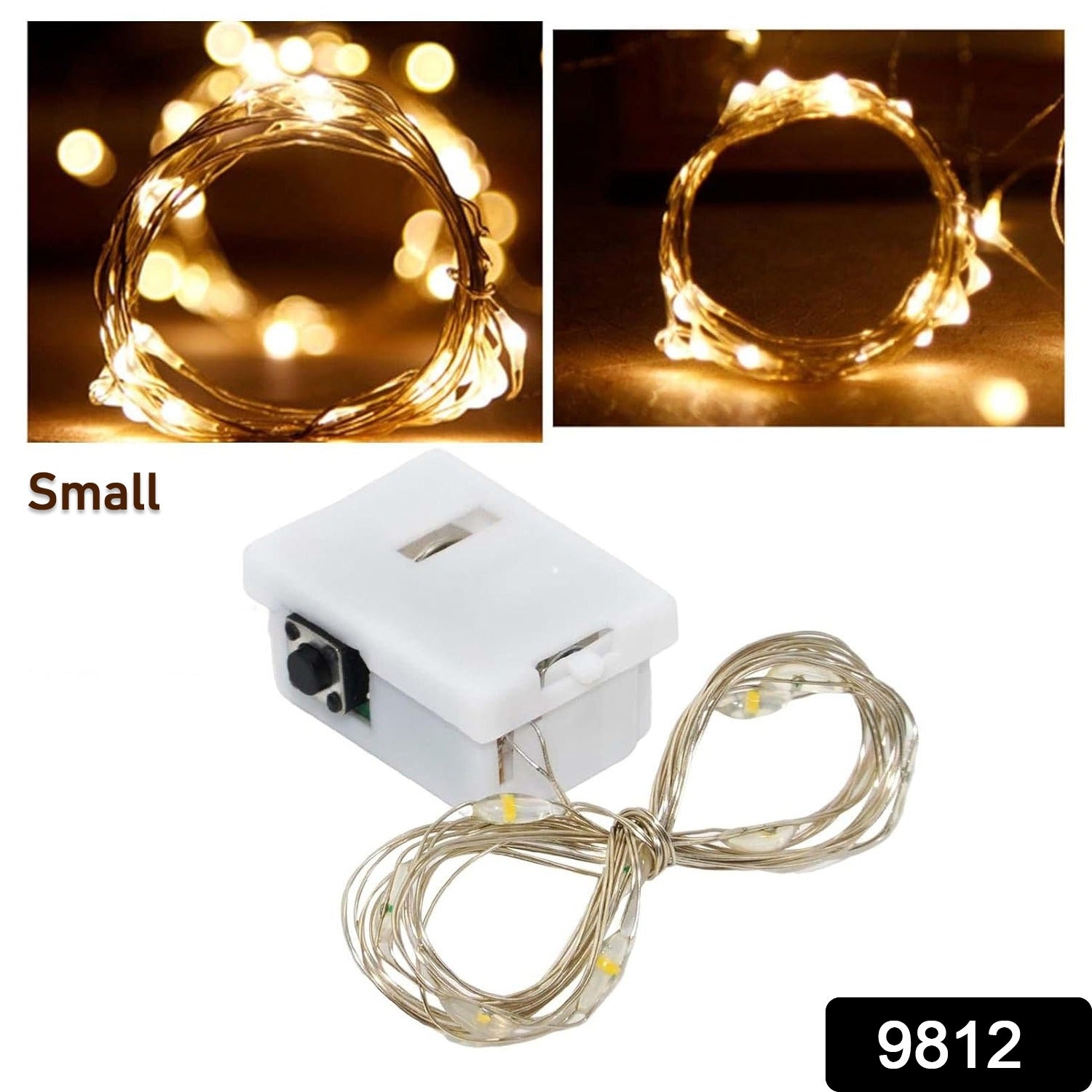 Fairy Lights Multi LED String Light, Mini Battery Operated (1 Pc)