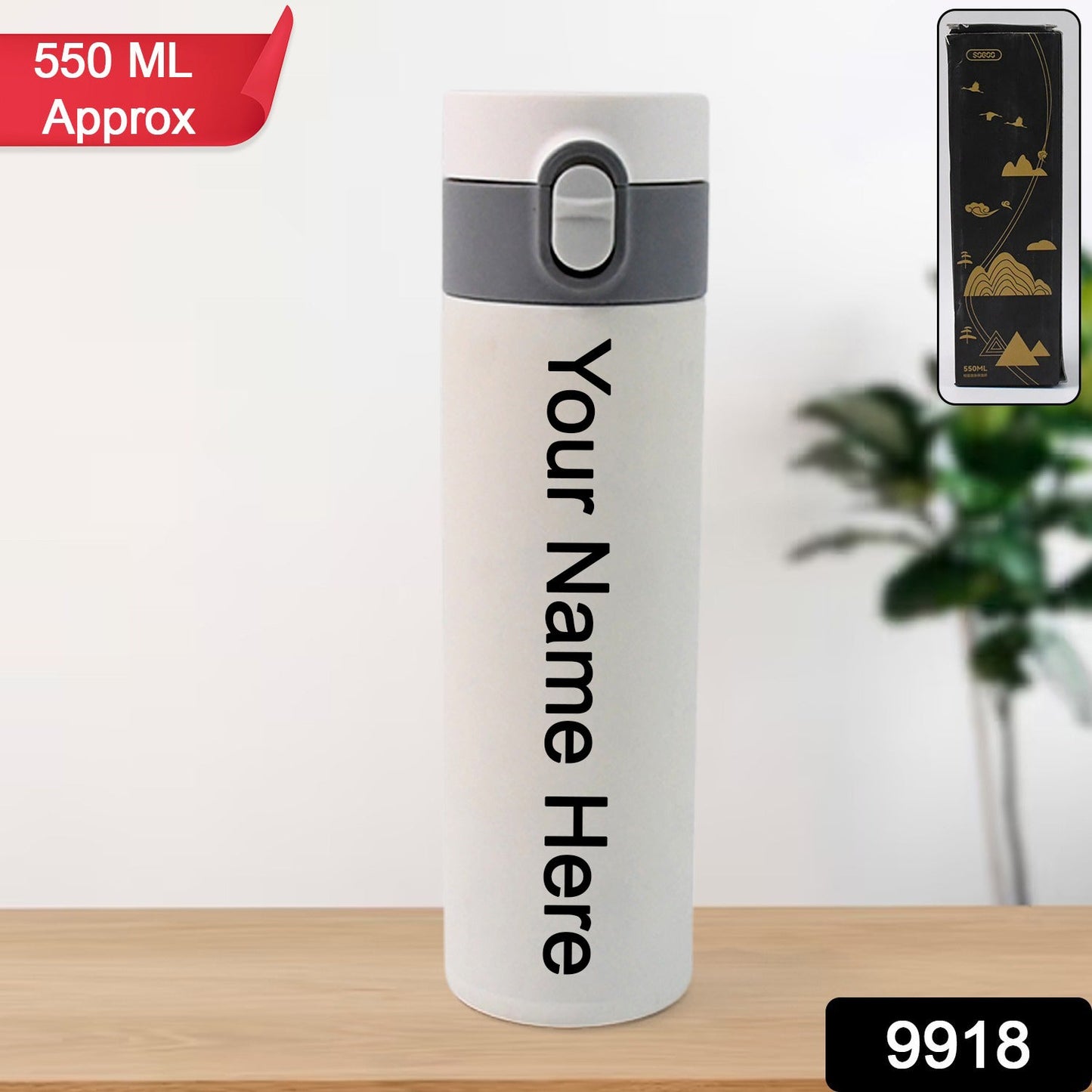 Customize Stainless Steel Insulated Water Cup (550ml Approx)