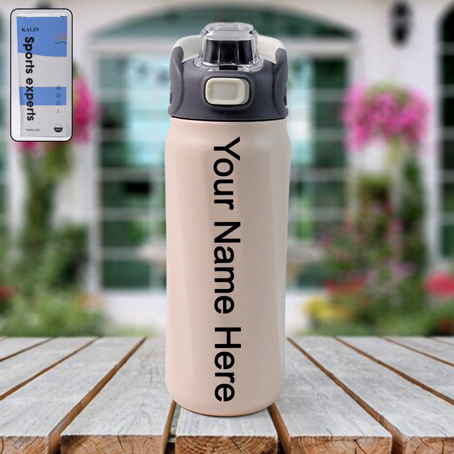 Customize Stainless Steel Insulated Vacuum Bottle (680ml Approx)