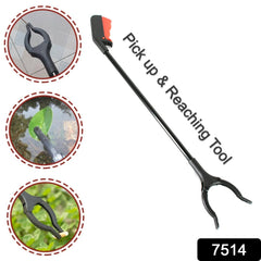 Extra Long Trash Picker Upper – Rotating Grip Arm for Litter, Elderly, Garden & Disabled Assistance