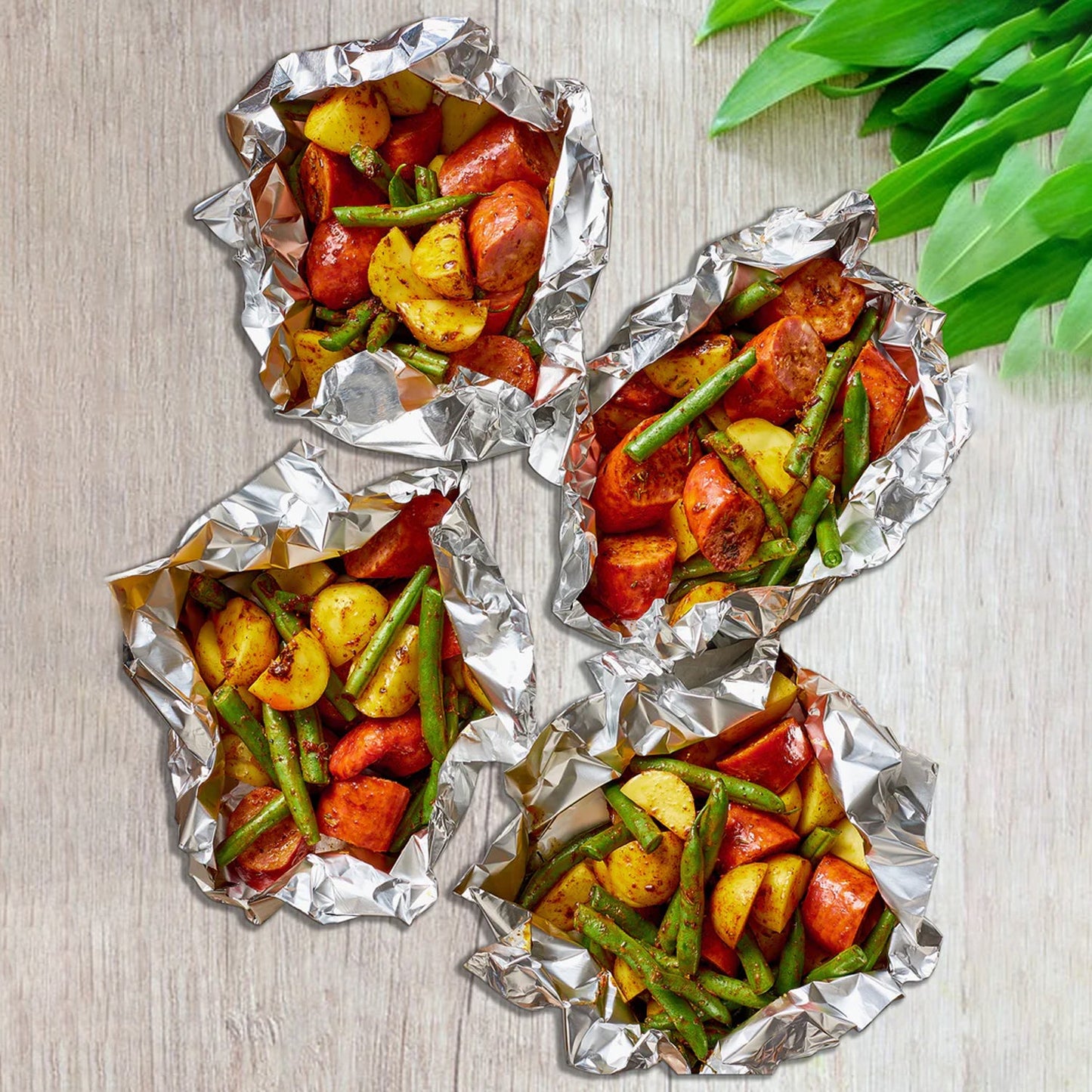 Aluminium Foil Cut Sheets 220Ã—250 mm â€“ 50 Sheets