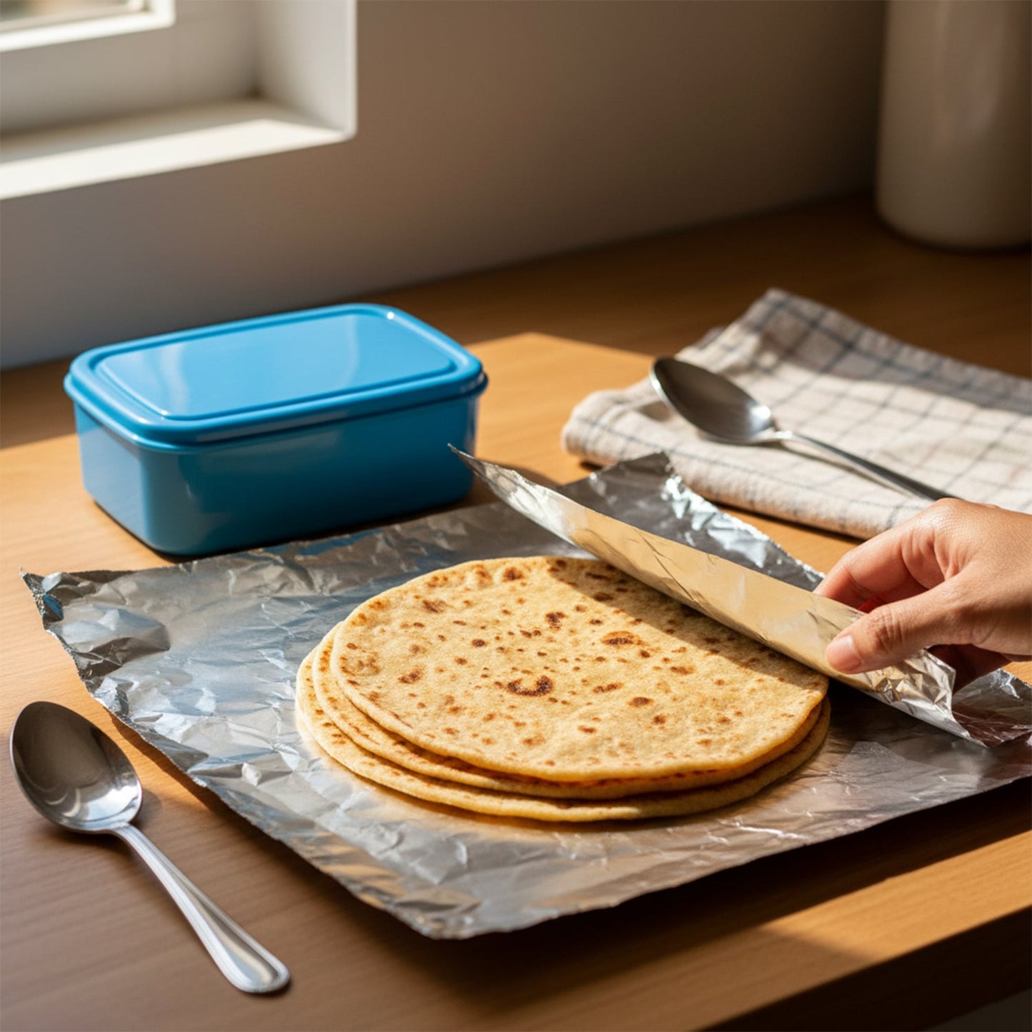 Aluminium Foil Cut Sheets 220Ã—250 mm â€“ 50 Sheets