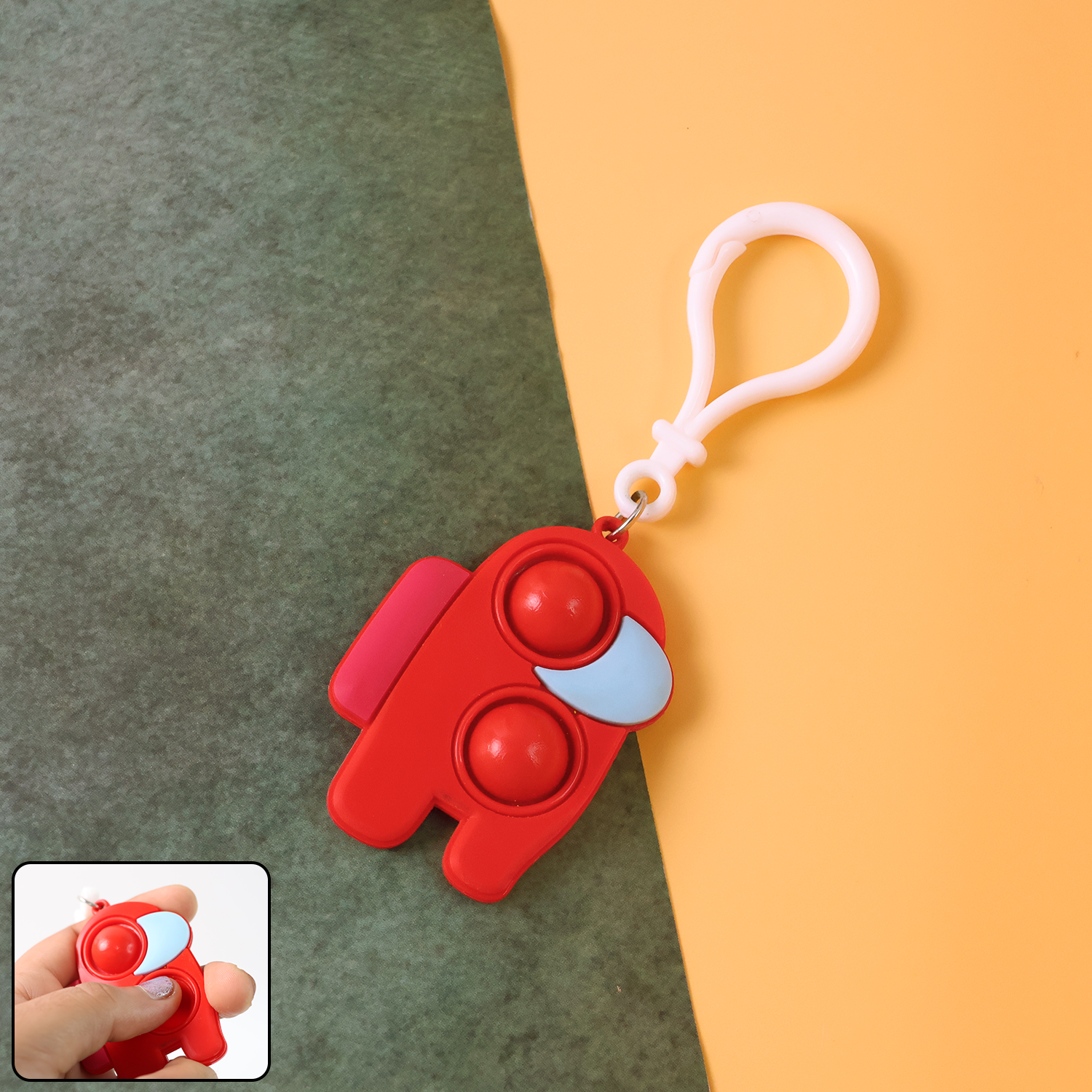 Pop & Go Keychain