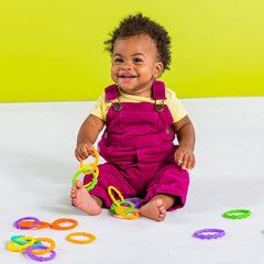 Baby link rings 36 pieces