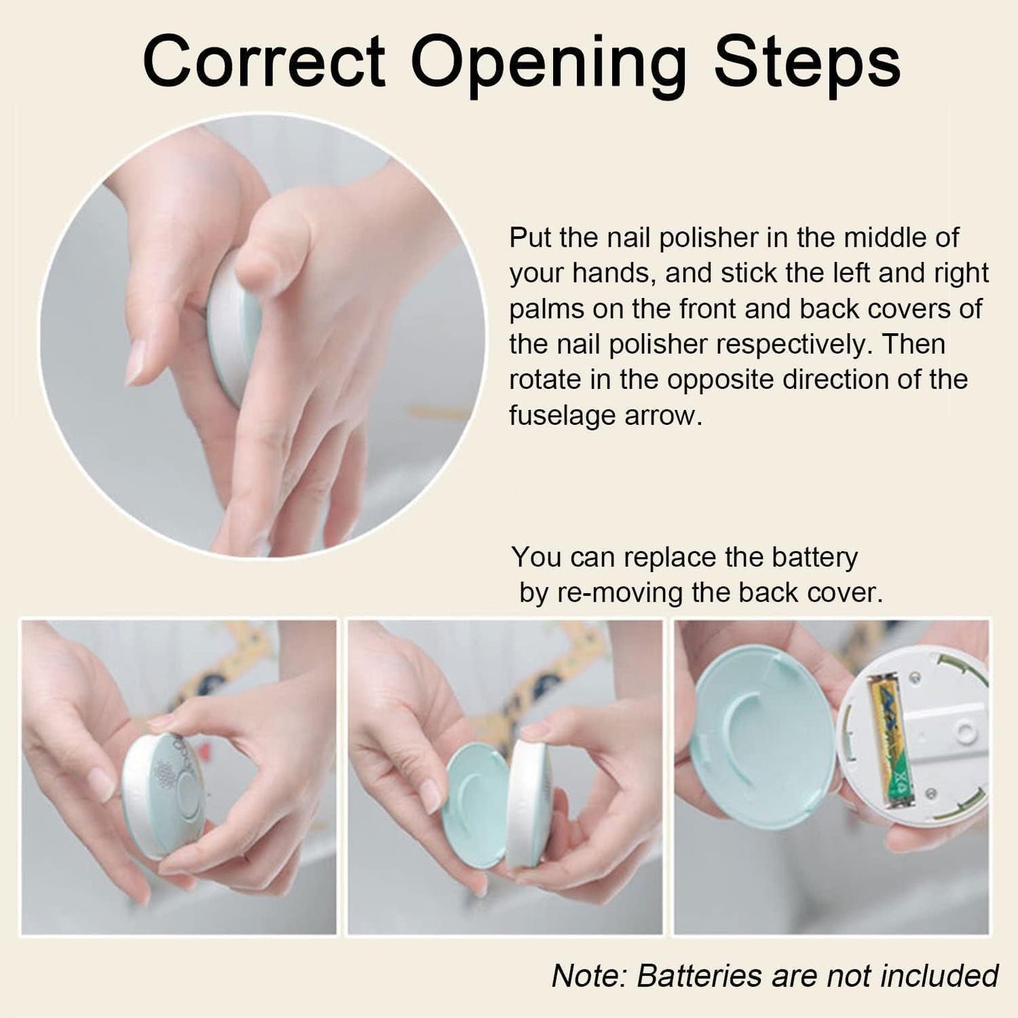 Baby Electric Manicure & Nail Care Set