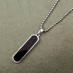 Customize Minimalist Bar Pendant Necklace with Chain (1 Pc)